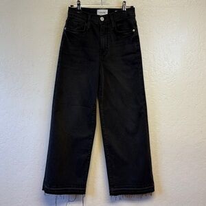 Frame Ali Wide Crop Jeans